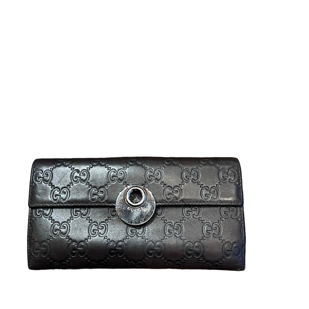 100% authentic vintage,  Gucci leather wallet